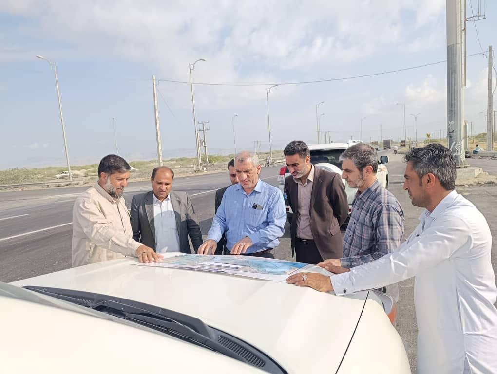 بازدید فرمانده بسیج وزارت راه از پروژه های جنوب استان سیستان 7 IMG 20251215 WA0077