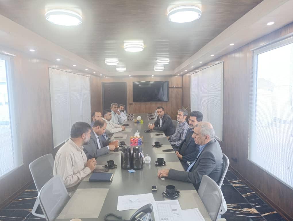 بازدید فرمانده بسیج وزارت راه از پروژه های جنوب استان سیستان 5 IMG 20251215 WA0079