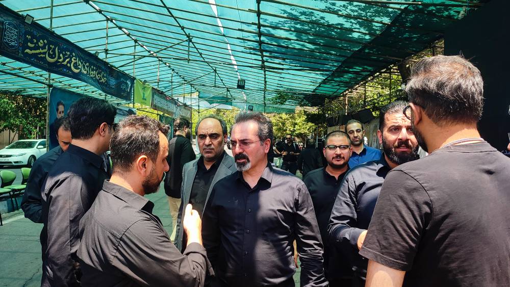 بازدید مدیرعامل هلدینگ صباانرژی از مواکب خدمترسانی به عزاداران 3 IMG 20260705 214414