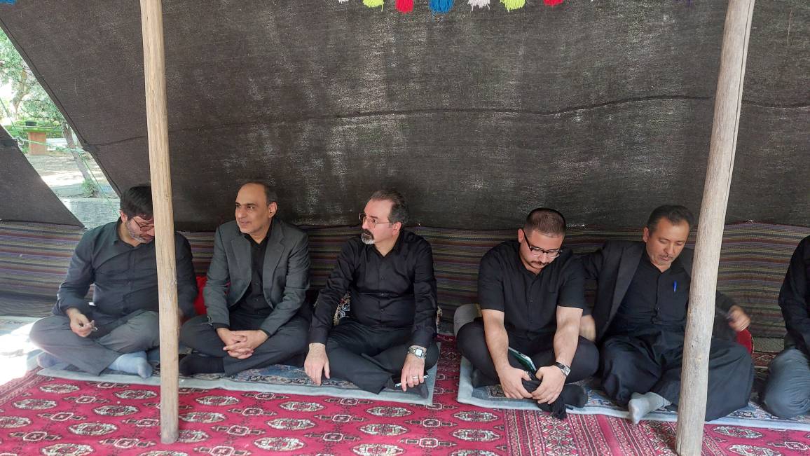 بازدید مدیرعامل هلدینگ صباانرژی از مواکب خدمترسانی به عزاداران 6 IMG 20260705 214424