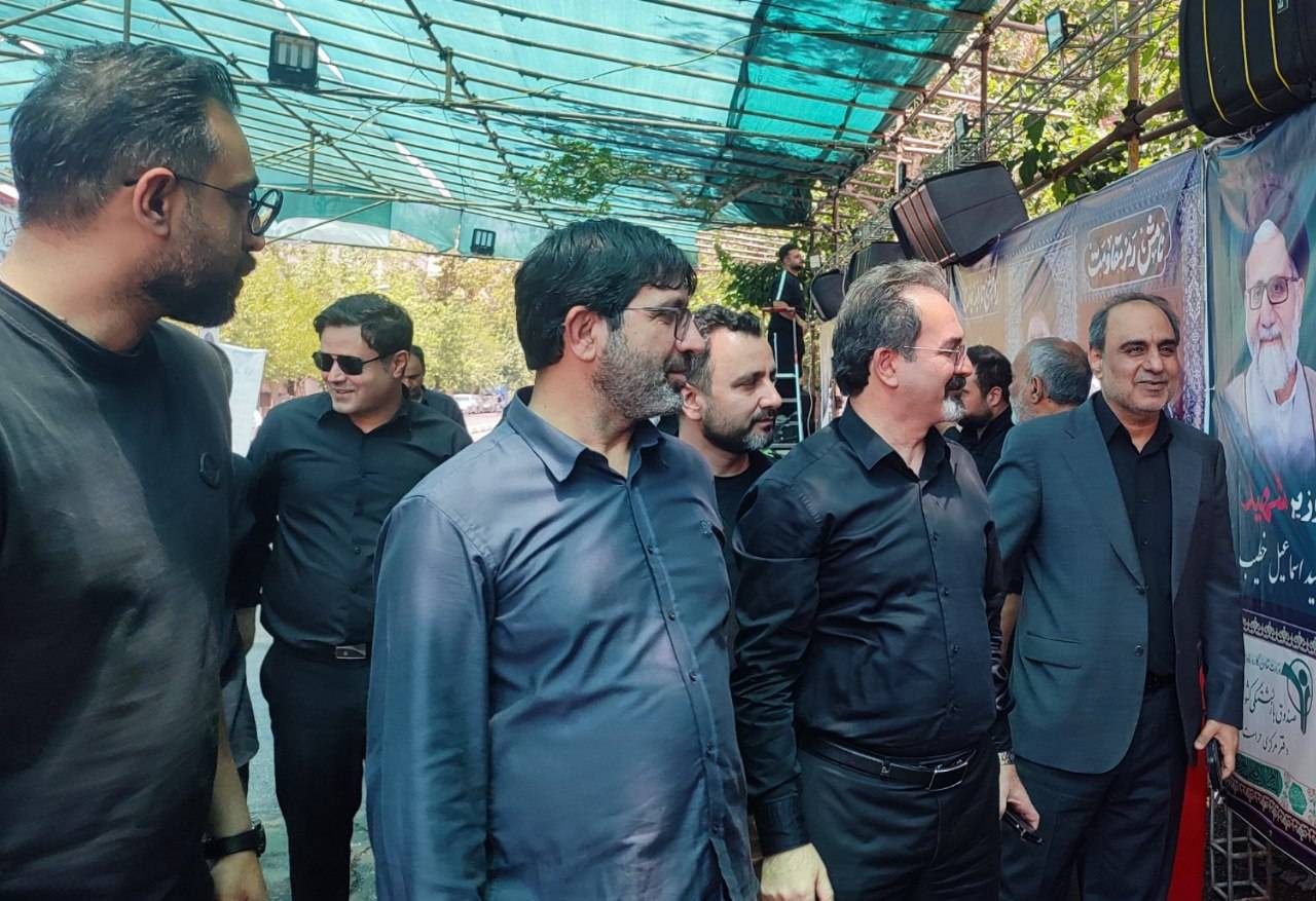 بازدید مدیرعامل هلدینگ صباانرژی از مواکب خدمترسانی به عزاداران 5 IMG 20260705 214429