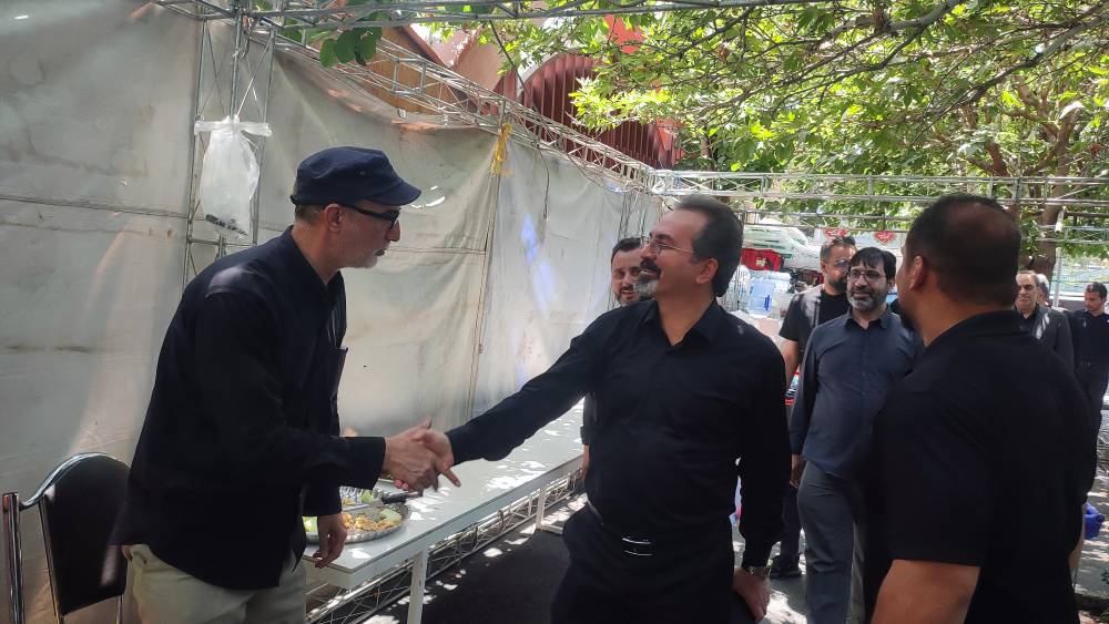 بازدید مدیرعامل هلدینگ صباانرژی از مواکب خدمترسانی به عزاداران 7 IMG 20260705 214435