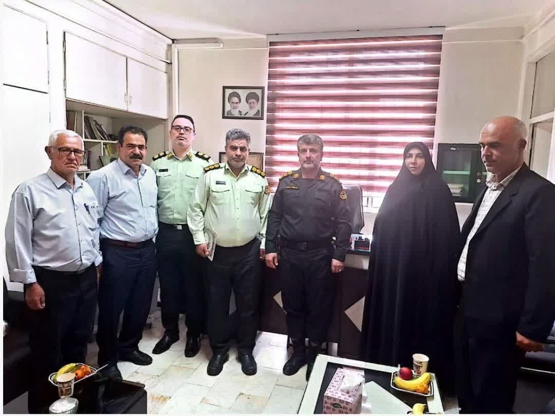 "سرهنگ آقاجانی " رئیس کلانتری ۱۱ الوند شد 2 IMG 20260709 200159 492