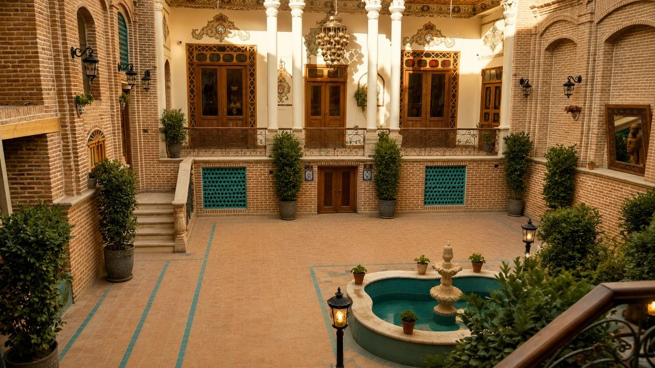 عمارت تاریخی ارازی؛ روایتی زنده از شکوه معماری ایرانی 5 IMG 20260730 185218 555