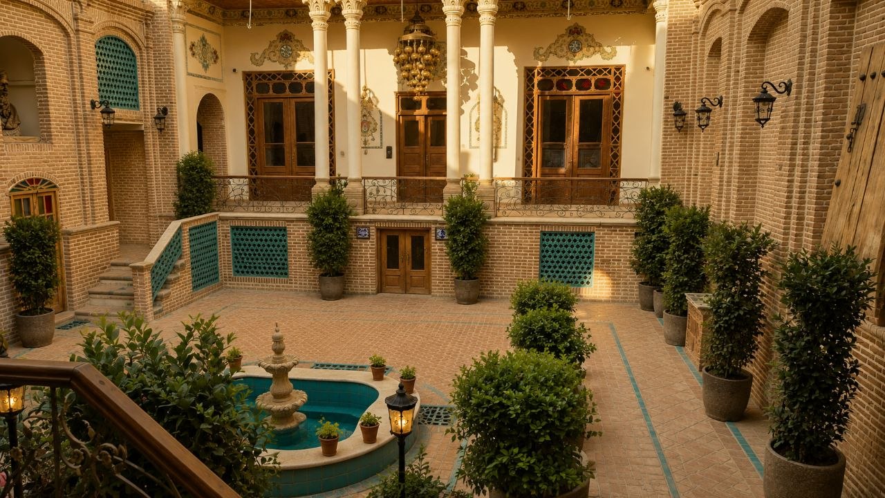 عمارت تاریخی ارازی؛ روایتی زنده از شکوه معماری ایرانی 6 IMG 20260730 185223 468