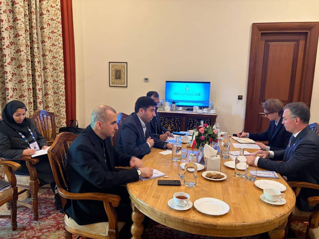 دیدار معاون وزیر اقتصاد و معاون وزیر دارایی فدراسیون روسیه در نشست بریکس 1 IMG 20260813 153629