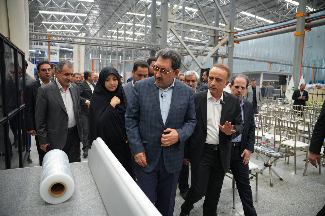 فاز نخست شرکت اصفهان مقدم با حضور وزیر صمت افتتاح شد 3 IMG 20260825 153354 997