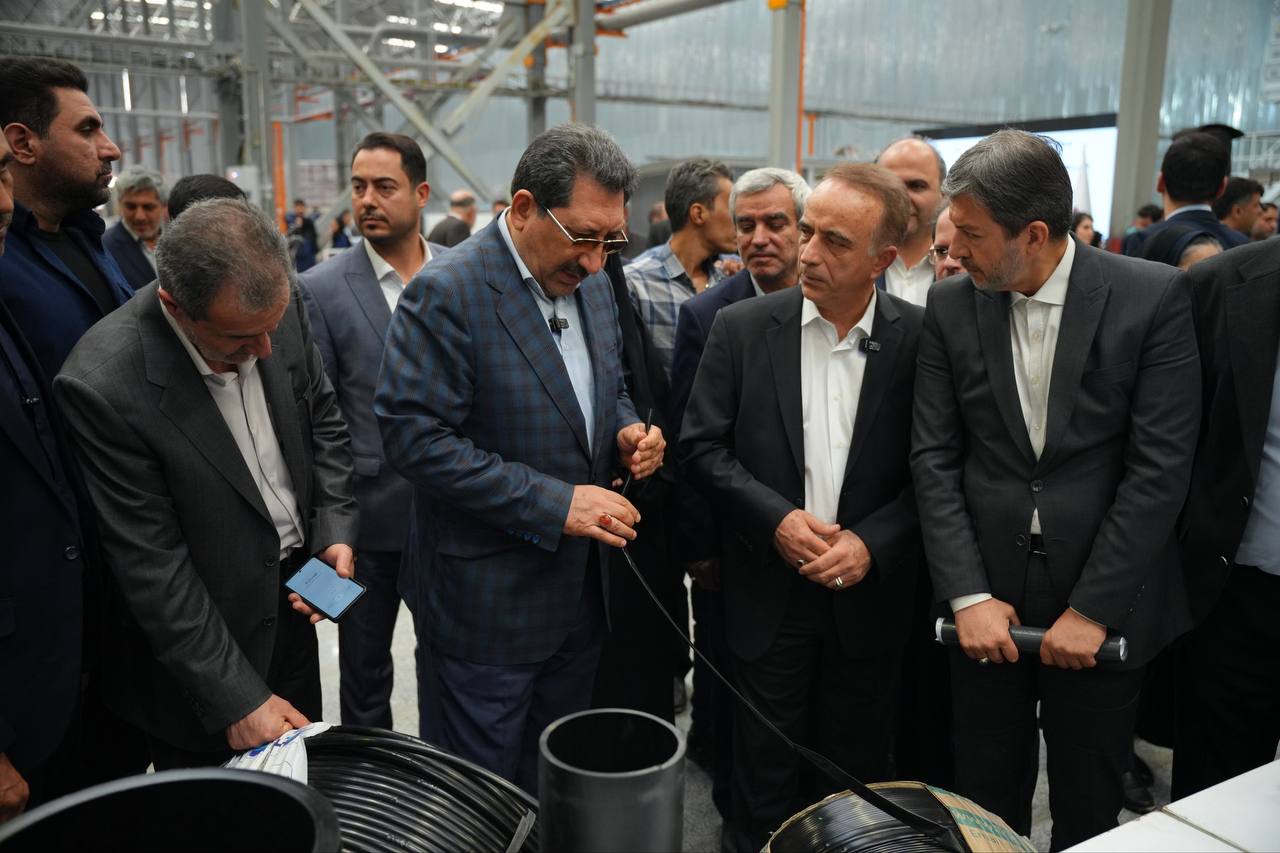 فاز نخست شرکت اصفهان مقدم با حضور وزیر صمت افتتاح شد 1 IMG 20260825 153355 707