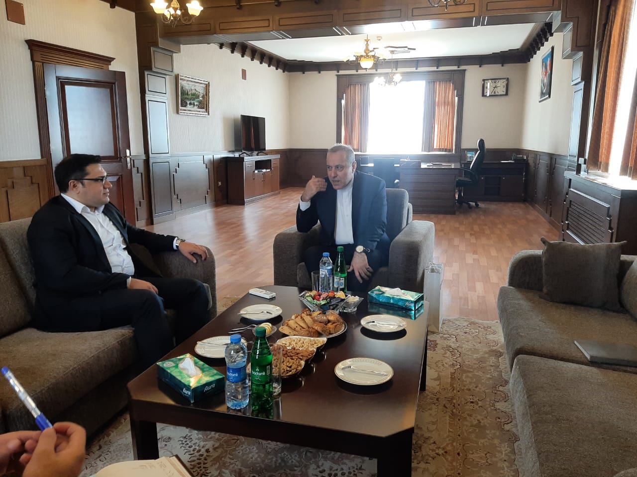 بازدید سرکنسول ایران در نخجوان از کارخانه سیمان ریگس 14 IMG 20260904 WA0354