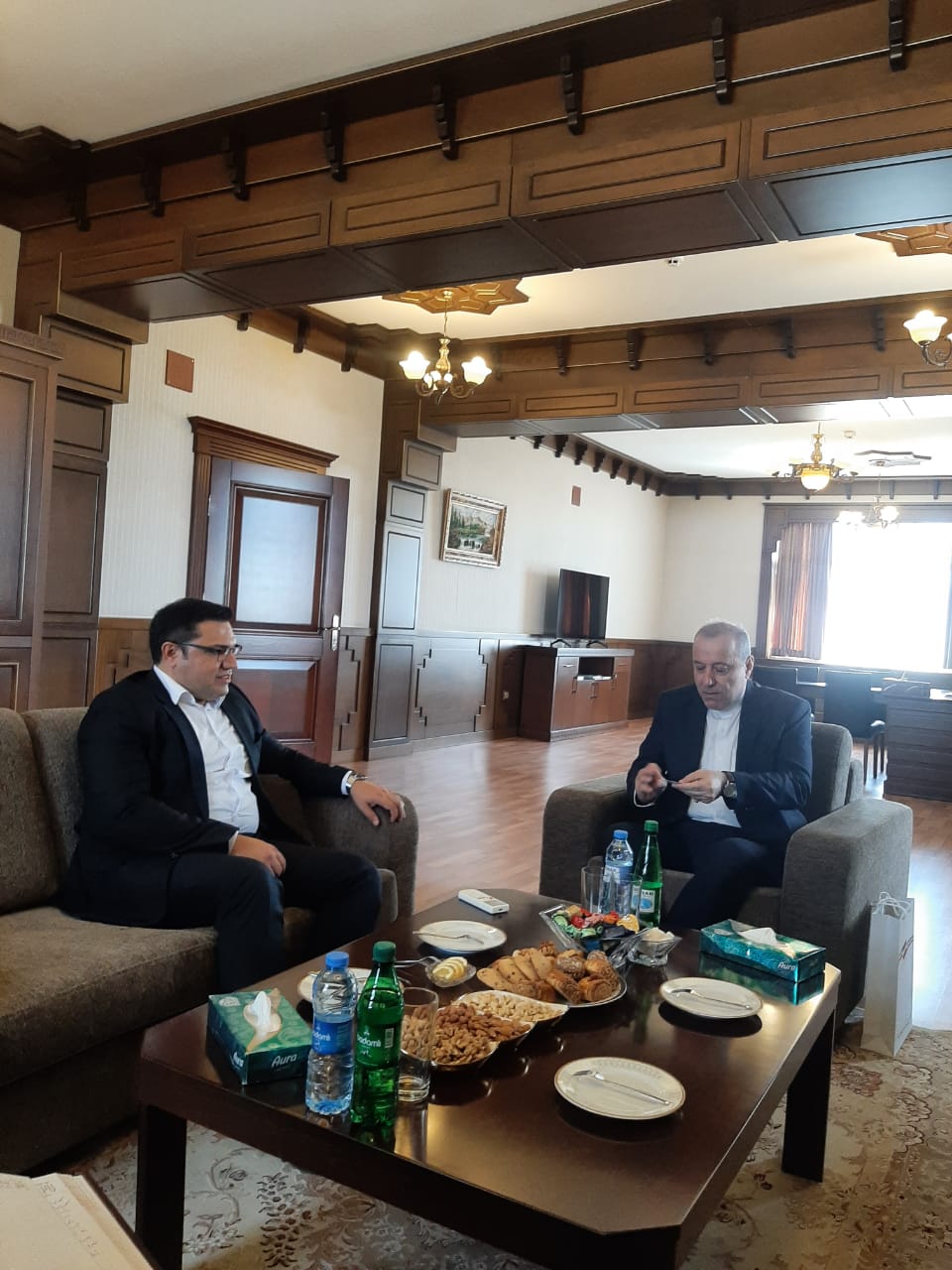 بازدید سرکنسول ایران در نخجوان از کارخانه سیمان ریگس 19 IMG 20260904 WA0421