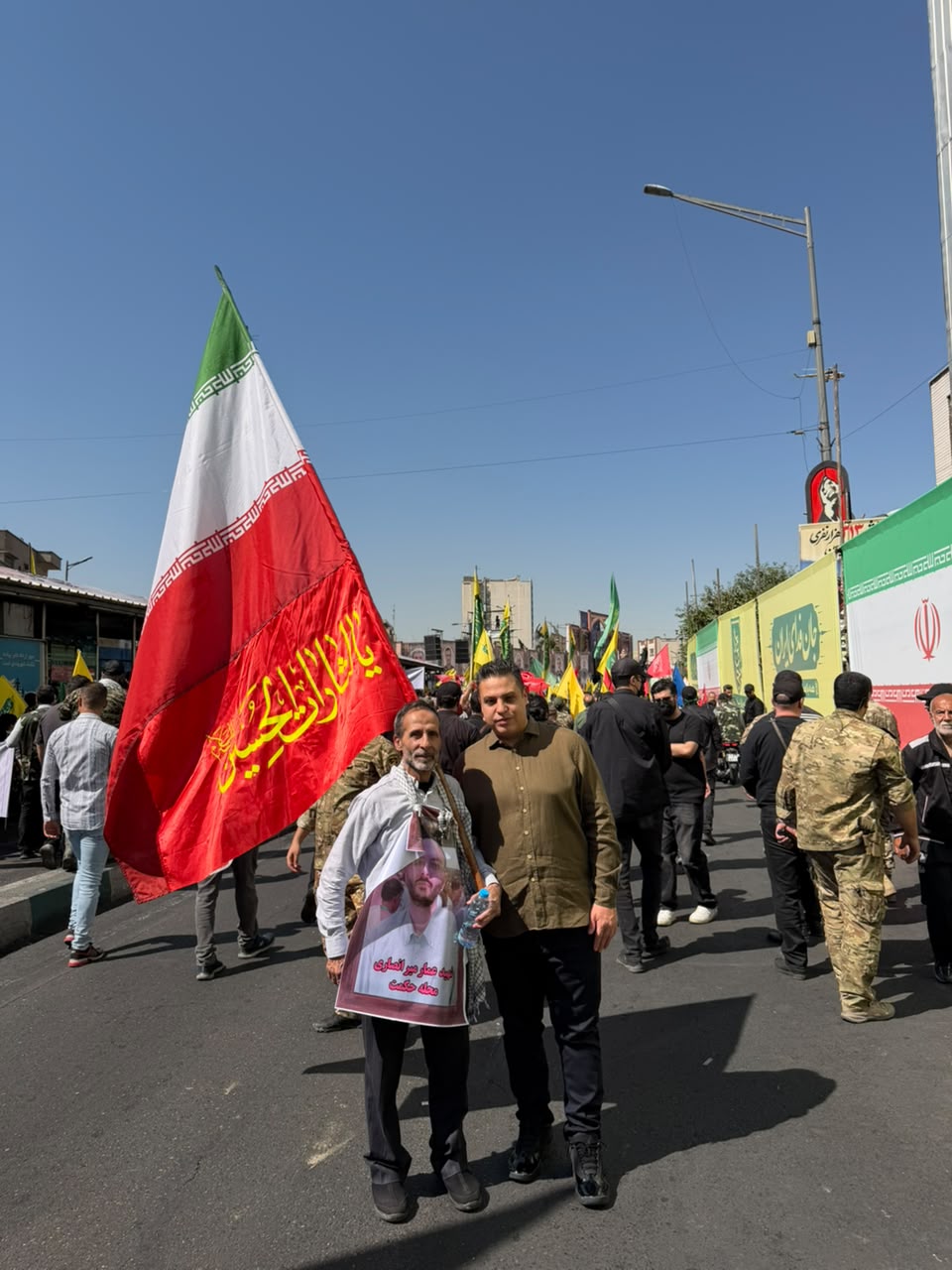 حضور انجمن کلیمیان تهران در رزمایش «جانفدایان ایران» 9 IMG 20260918 WA0128