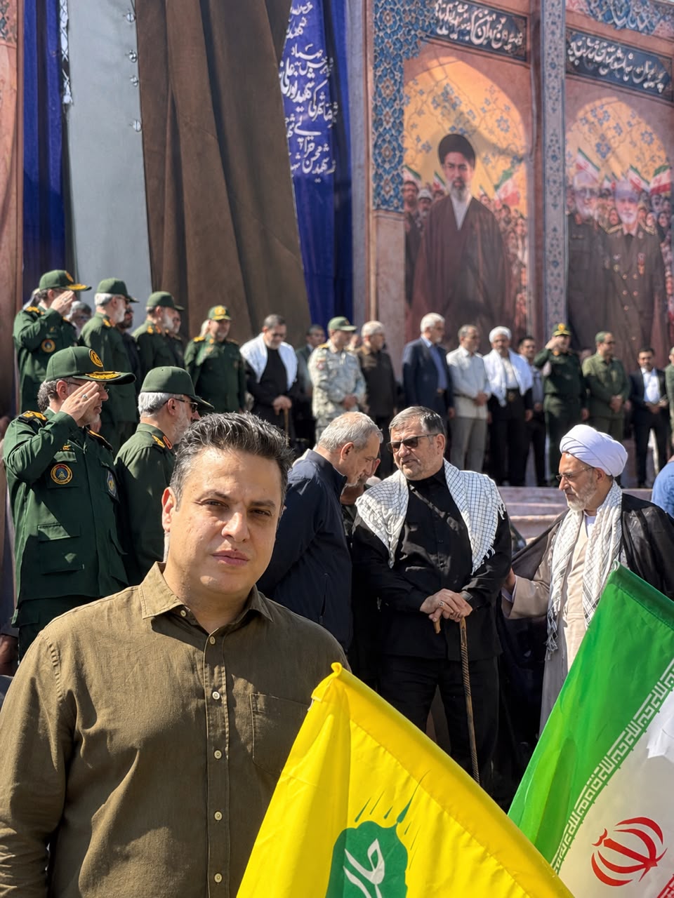 حضور انجمن کلیمیان تهران در رزمایش «جانفدایان ایران» 2 IMG 20260918 WA0195