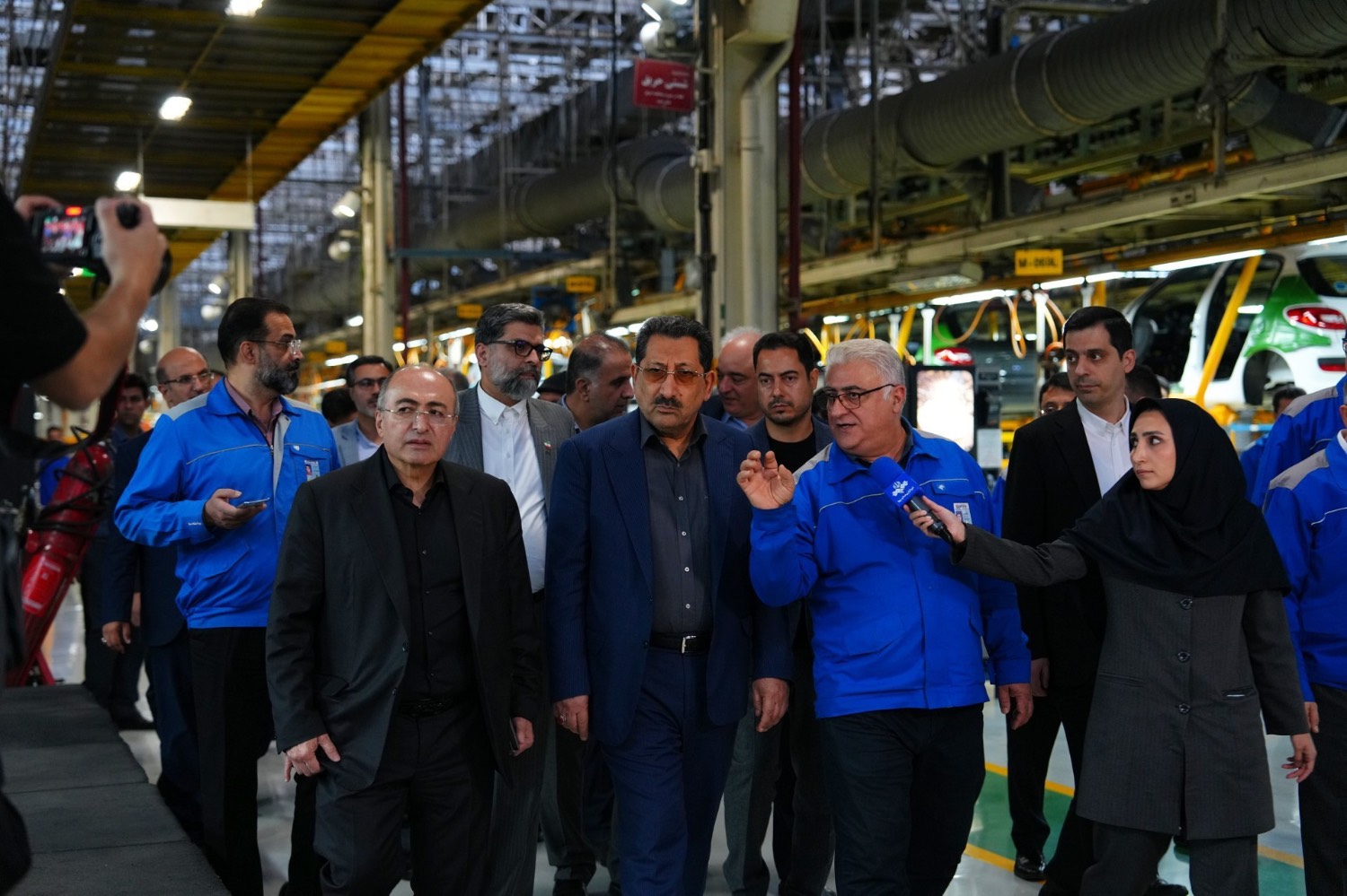 بازدید وزیر صمت از ایرانخودرو 4 IMG 20260922 145252