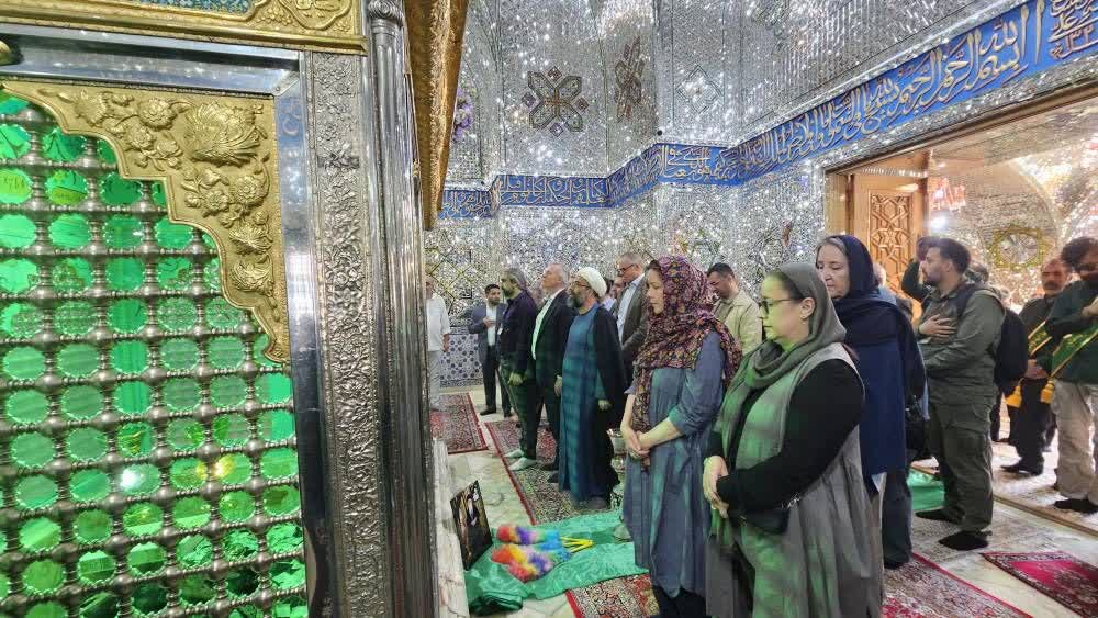 بازدید هیأت دیپلماتیک خارجی از آثار تاریخی شاخص قزوین 3 IMG 20261014 WA0509